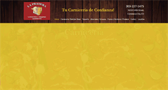 Desktop Screenshot of carnicerialapradera.com